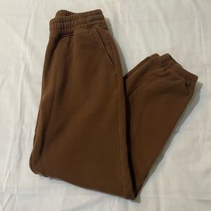 American eagle brown sweatpants